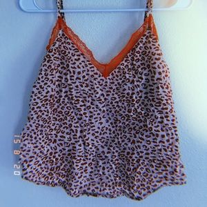 victoria’s secret pink tank top pijama